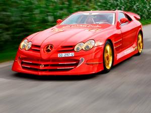 2011 Mercedes-Benz SLR McLaren 999 Red Gold Dream by Anliker